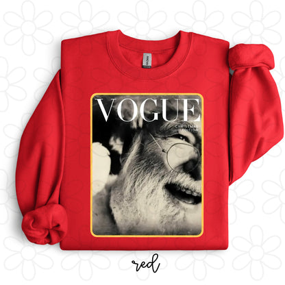 Vogue Santa DTF Transfer