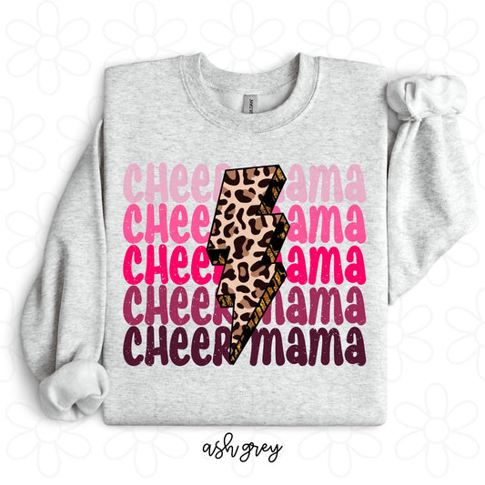 Pink cheer Mama Completed Tee