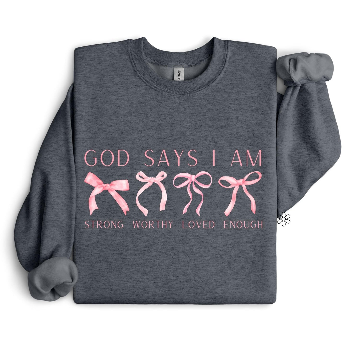 God Says Bow Completed Tee