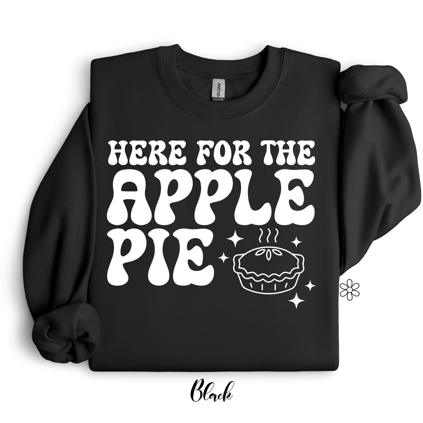 Here For The Apple Pie Completed Tee