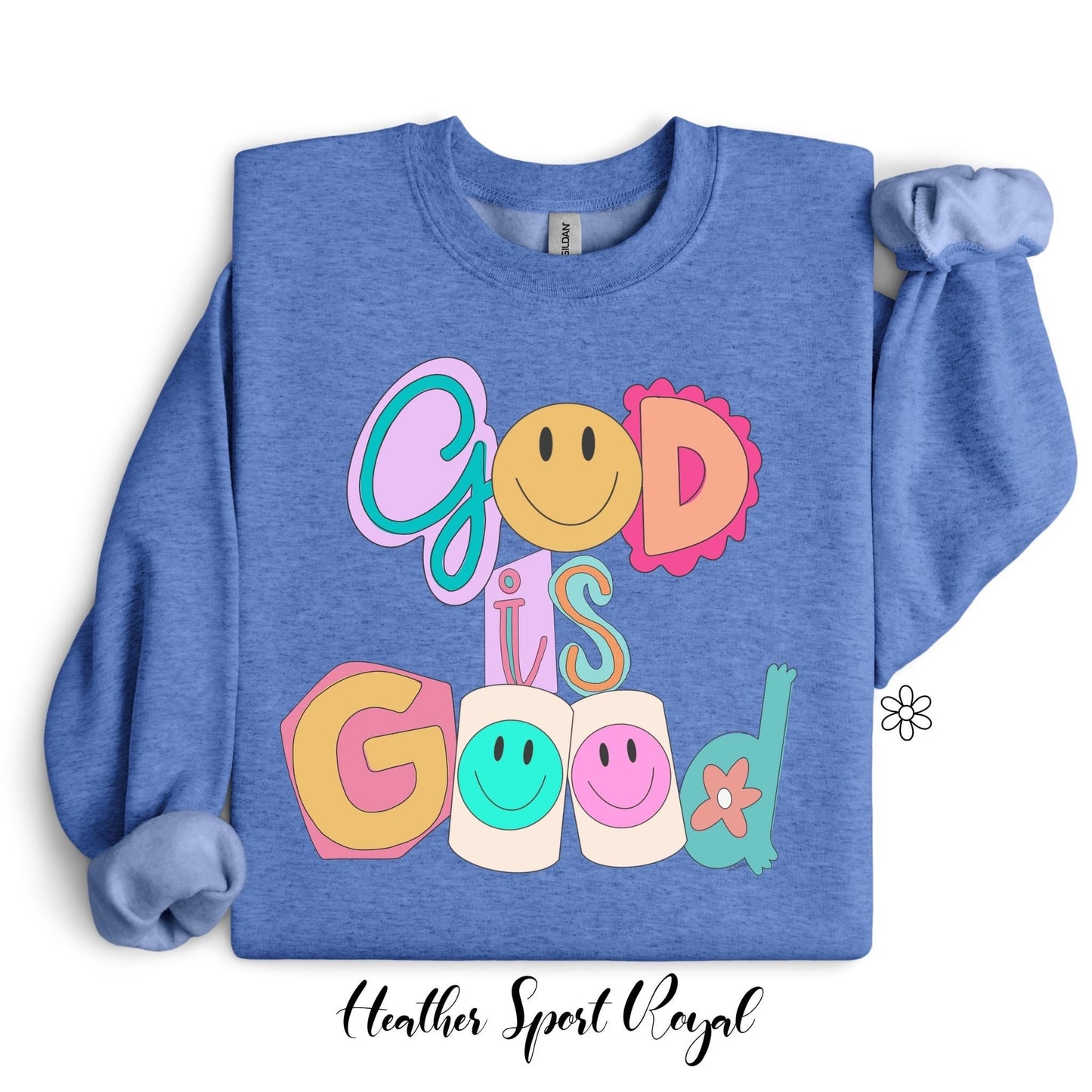 God Is Good Smileys Completed Tee