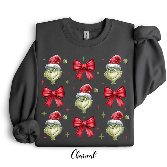 Grinch Coquette Transfer Only