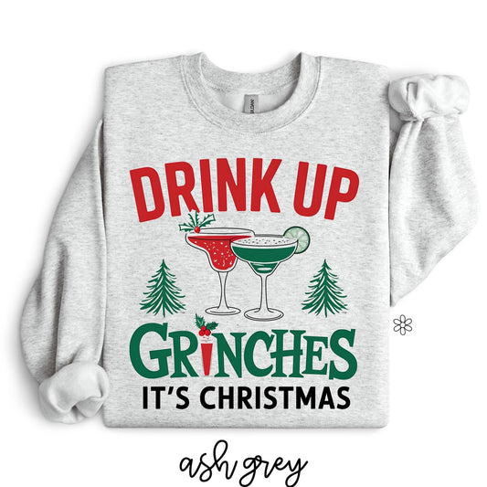 Drink Up Grinches DTF Transfer