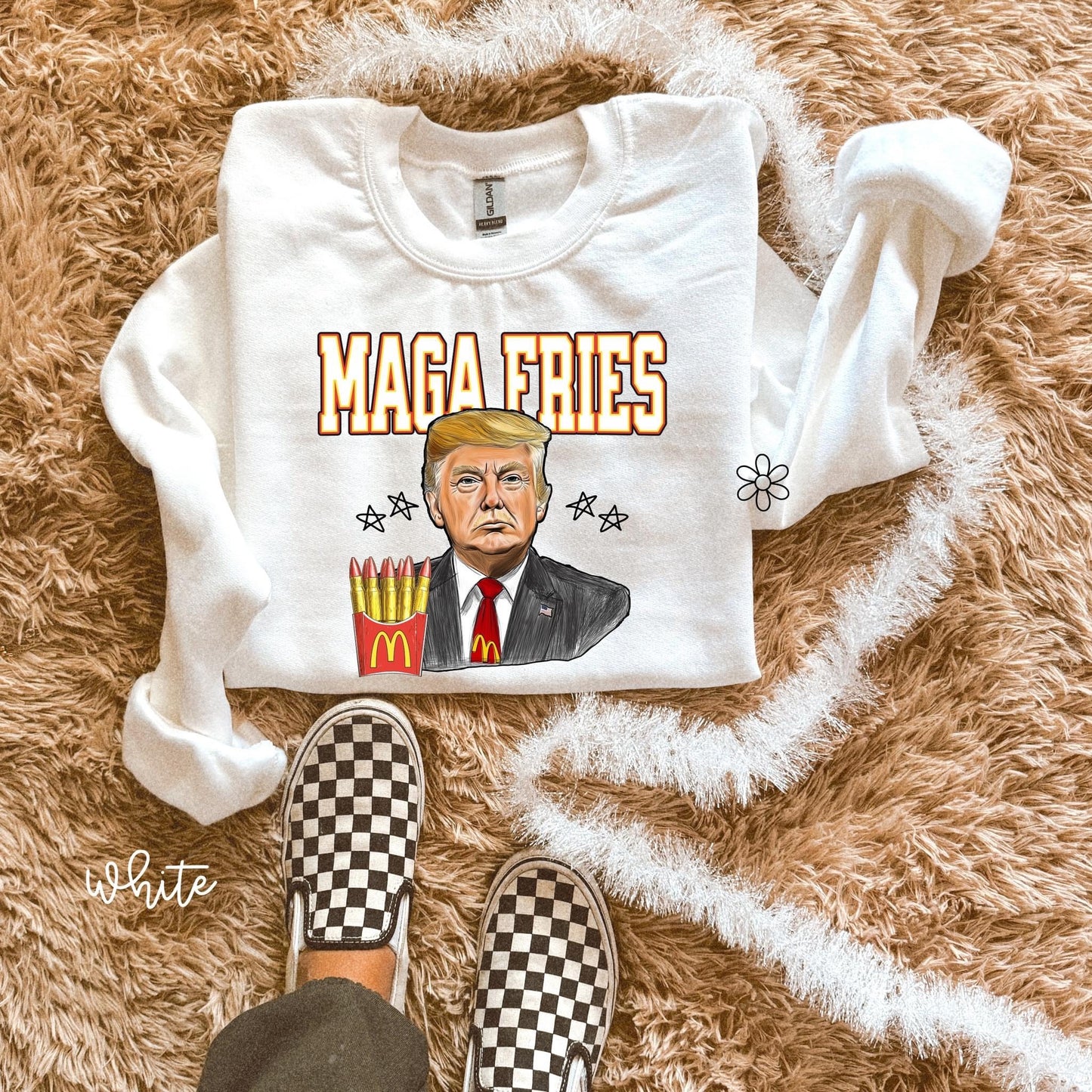 Trump MAGA Fries DTF Transfer