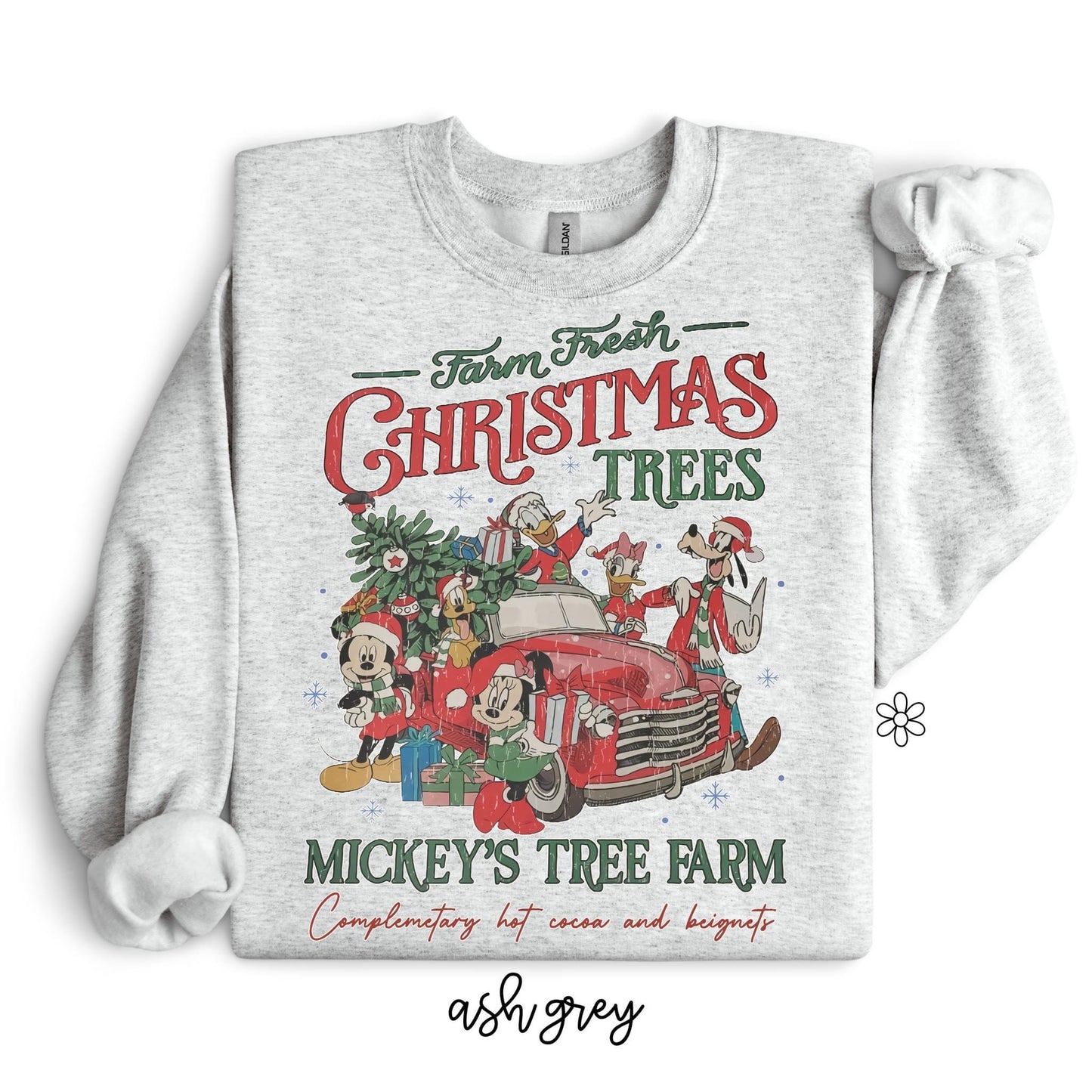 Mickey's Tree Farm DTF Transfer