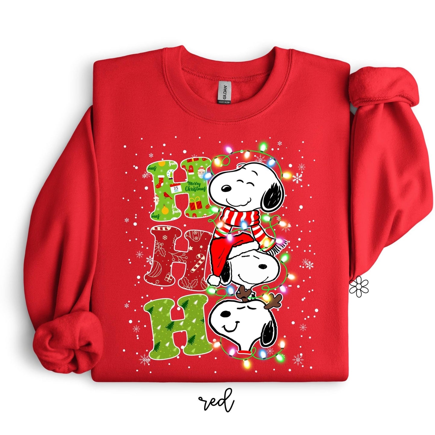 Snoopy Ho Ho Ho DTF Transfer