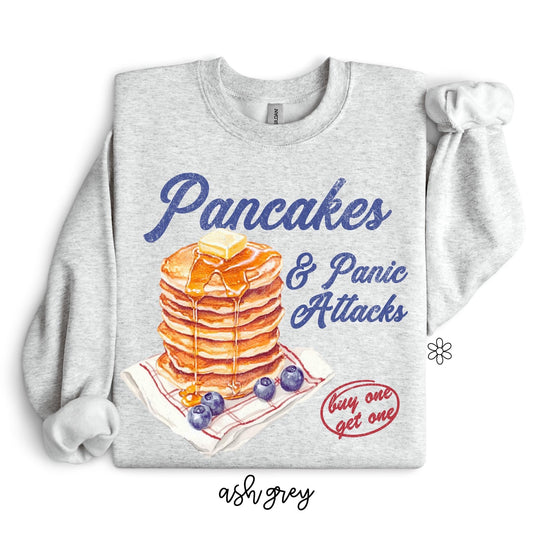 Pancakes & Panic Attacks DTF Transfer