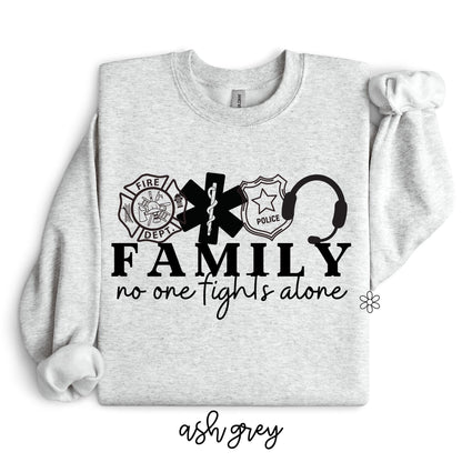 Family No One Fights Alone Completed Tee