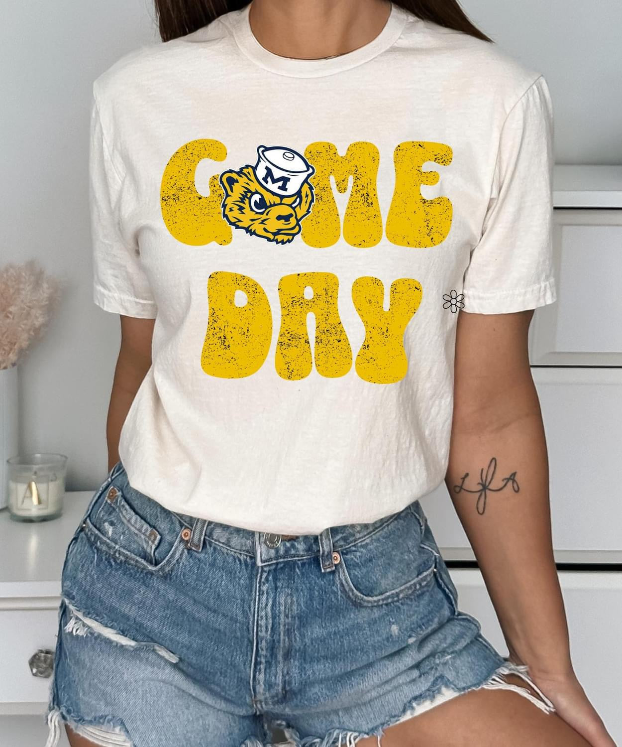 Michigan 'Game Day' Completed Tee