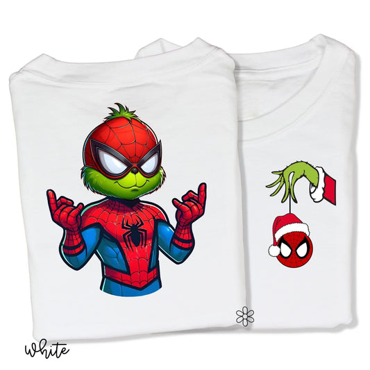 Superhero Green Guy Front & Back DTF Transfer