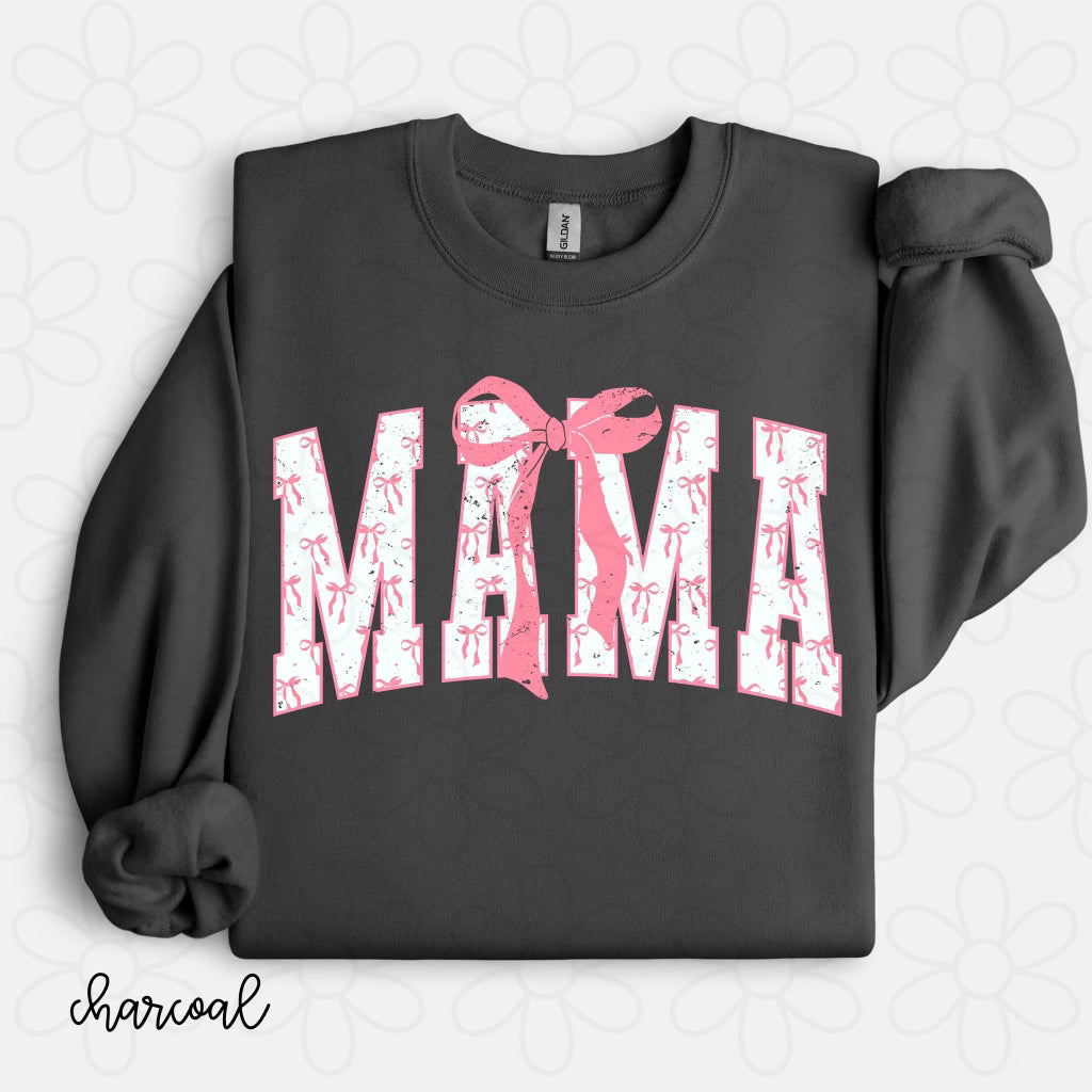 Pink Coquette Bow Mama DTF Transfer