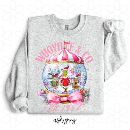 Whoville & Co Snow Globe Kids Completed Tee