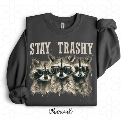 Raccoon Stay Trashy Completed Tee