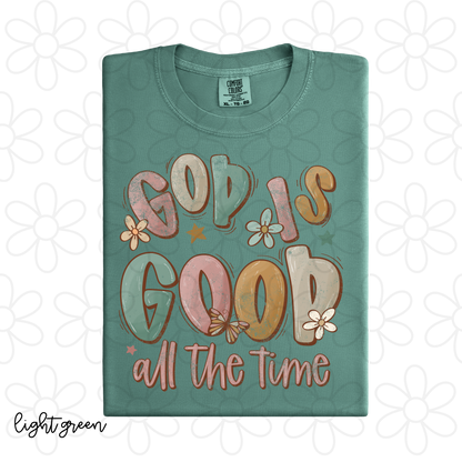 Retro God Is Good Completed Tee