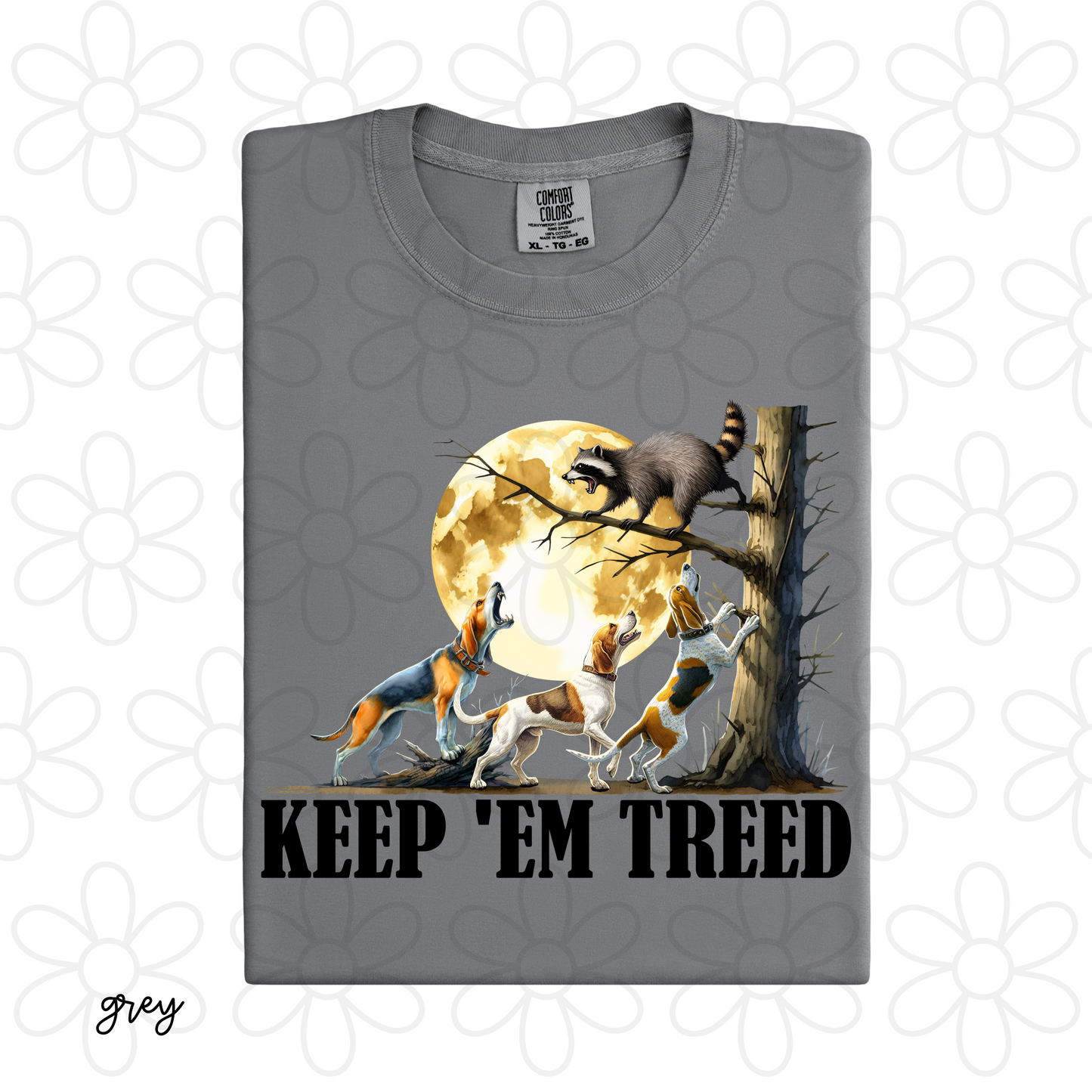 Keep Em Treed Kids Completed Tee