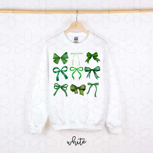 Green Coquette Kids Completed Tee