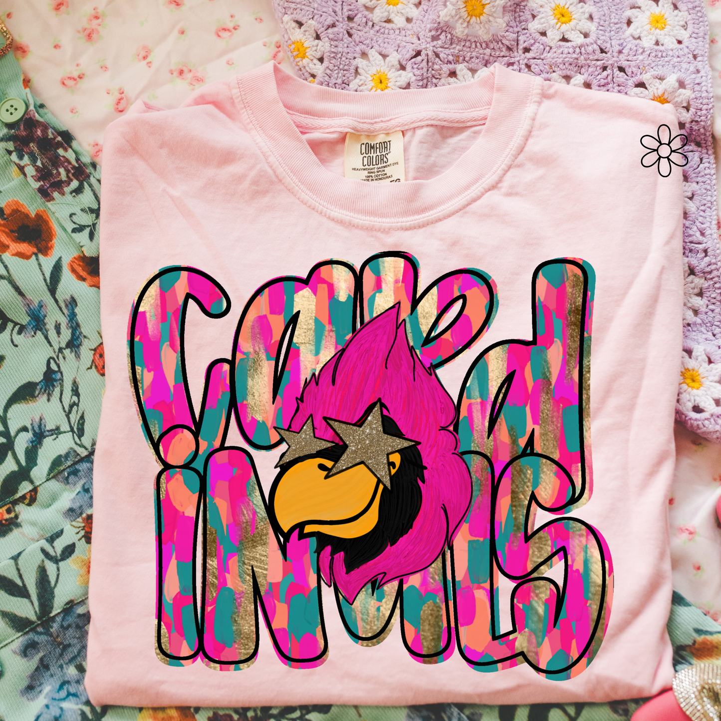 Colorful Mascot (Multiple Options) Completed Tee