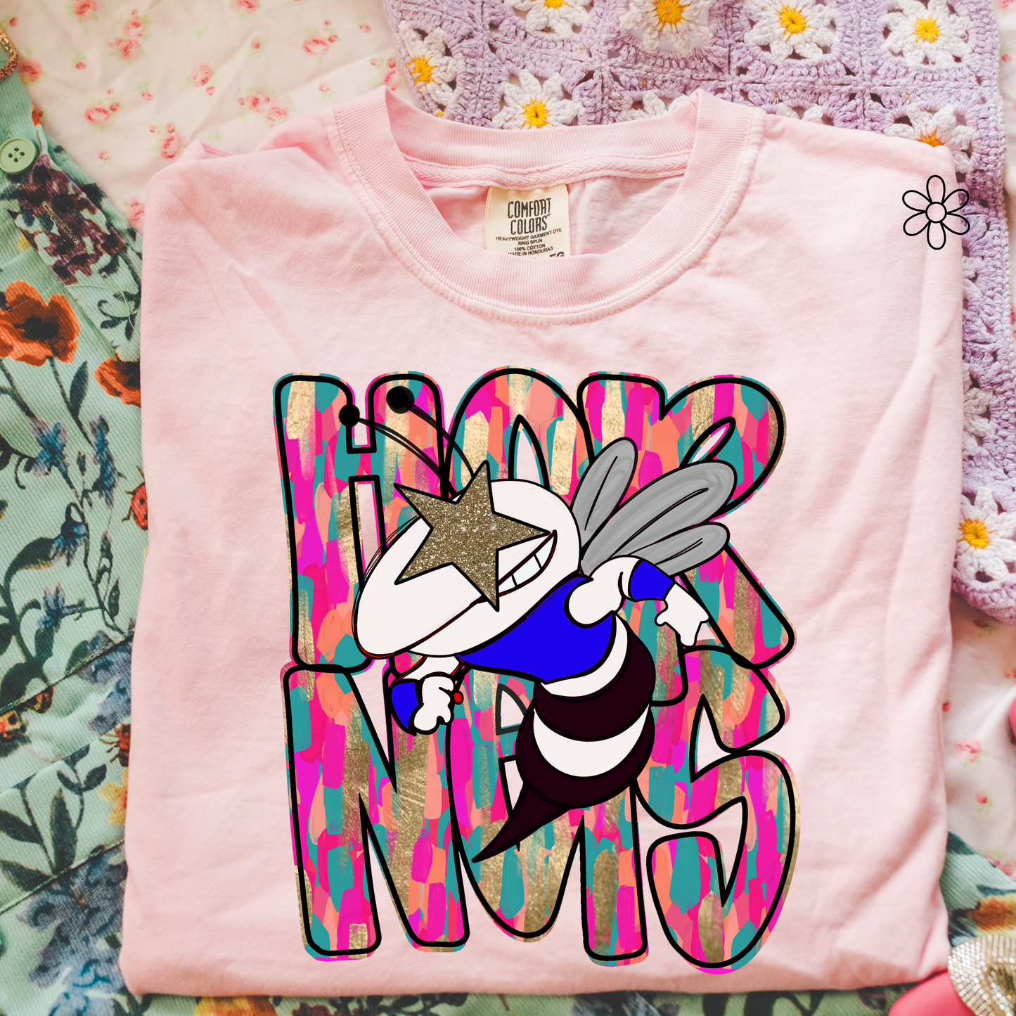 Colorful Mascot (Multiple Options) Completed Tee