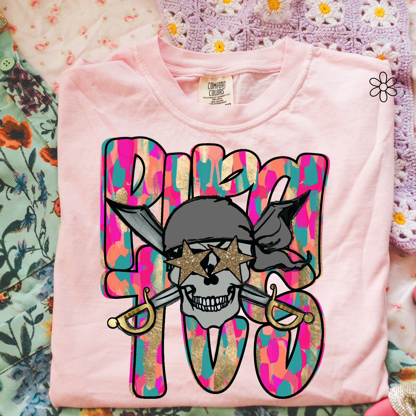 Colorful Mascot (Multiple Options) Completed Tee