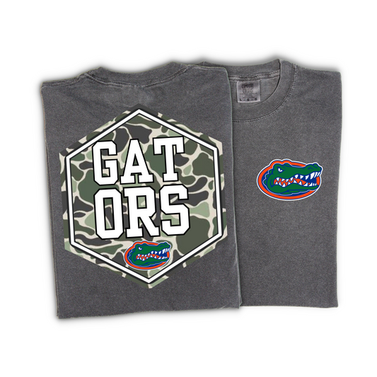 Camo FL Gators Completed Tee