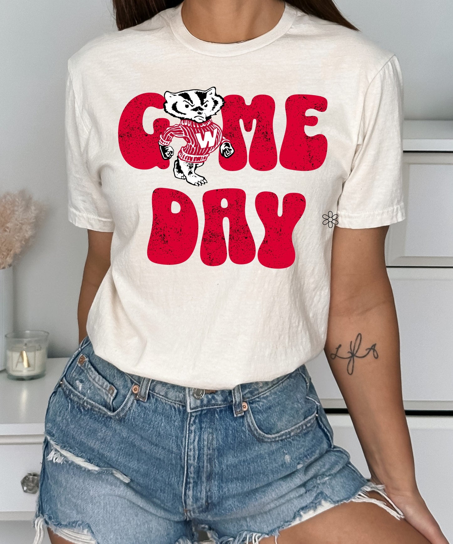 Wisconsin Badgers 'Game Day' Completed Tee