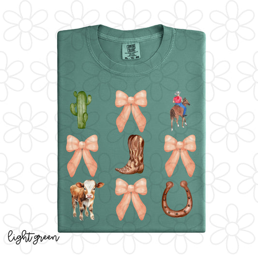 Western Coquette Kids Completed Tee