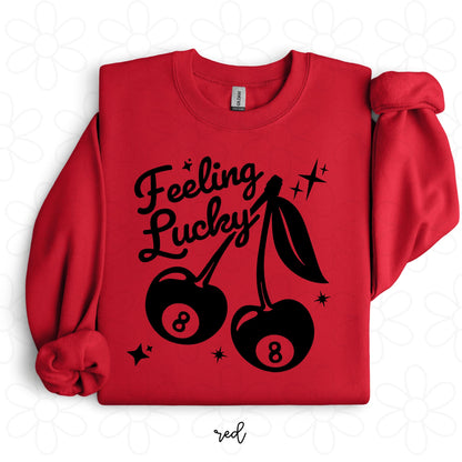 Feeling Lucky Cherries Completed Tee