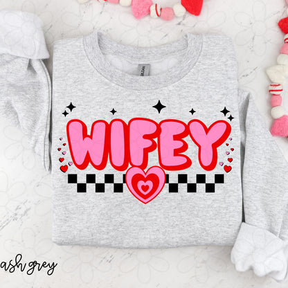 Valentines Wifey Completed Tee