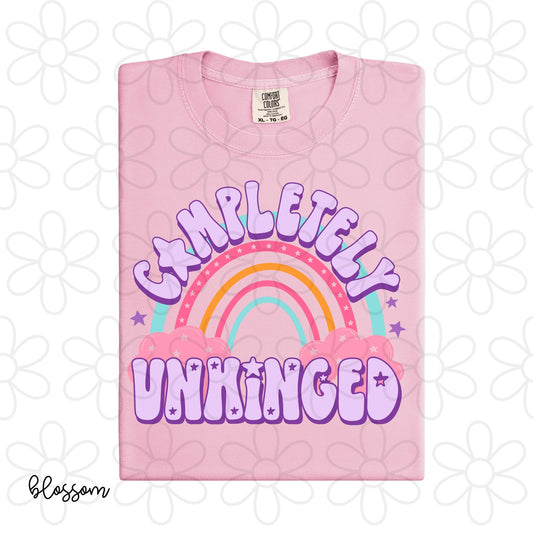 Rainbow Completely Unhinged Kids Completed Tee