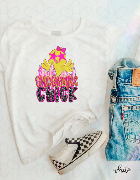 One Boujee Chick Kids Completed Tee