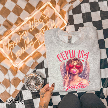 Cupid Is A Swiftie Completed Tee