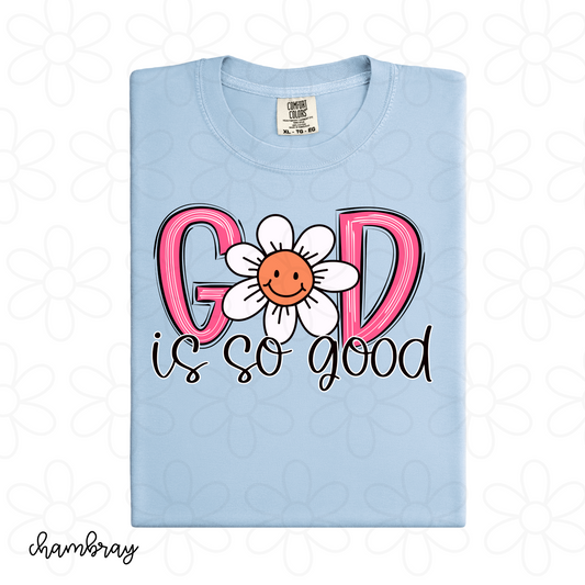 Flower God Is So Good Kids Completed Tee